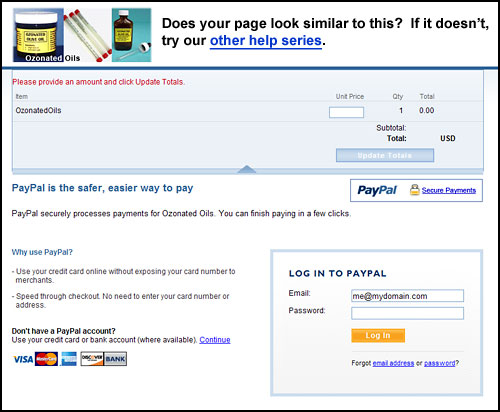 OOO-PayPal Help Screen Capture